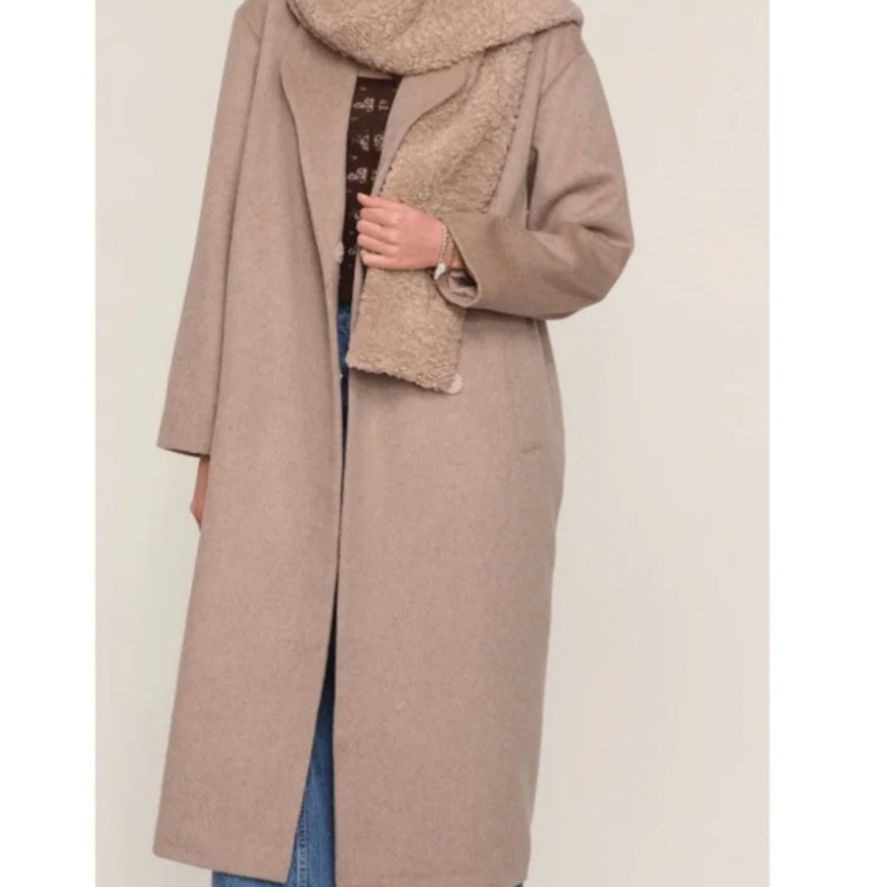 Heartloom Tan Pea Coat
